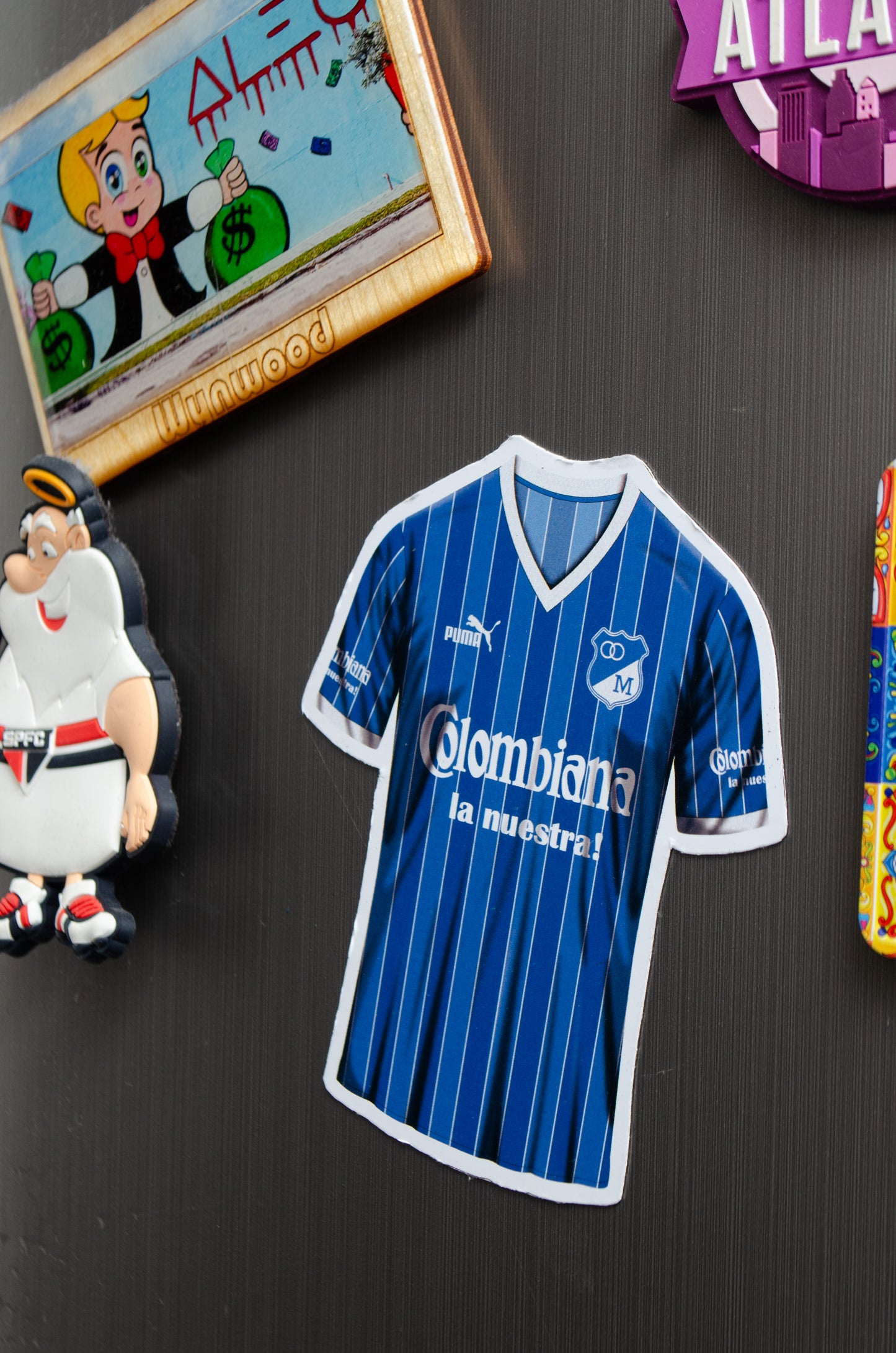 Imán Camiseta Millonarios 1987