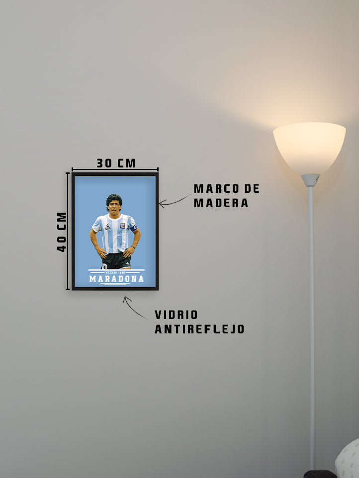 Cuadro Maradona 1986