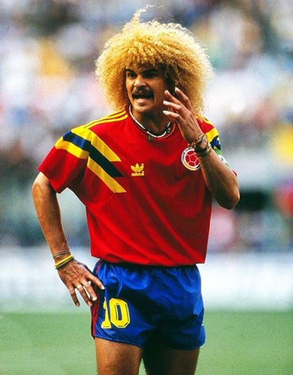Camiseta Colombia 1990 Roja