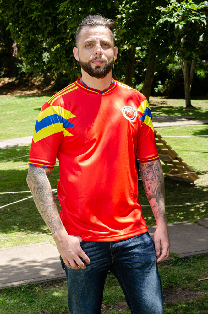 Camiseta Colombia 1990 Roja