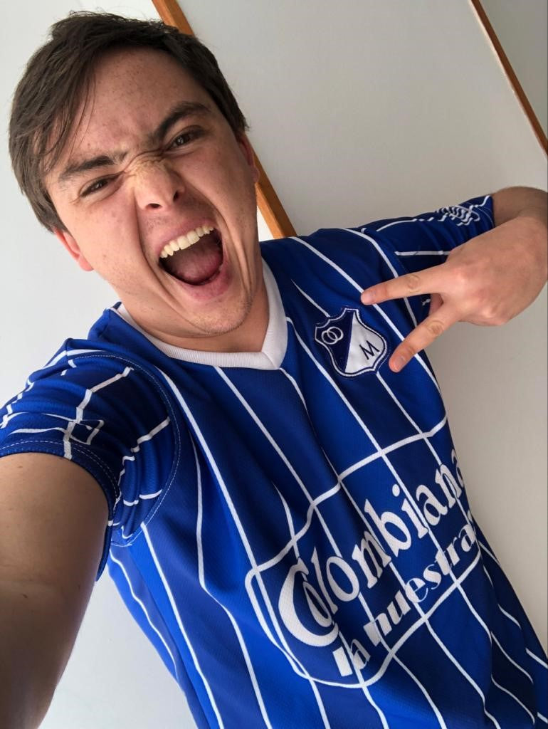 Camiseta Millonarios 1987