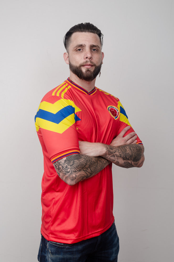 Camiseta Colombia 1990 Roja