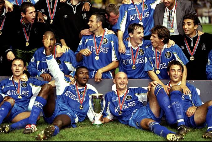 Camiseta Chelsea 1998