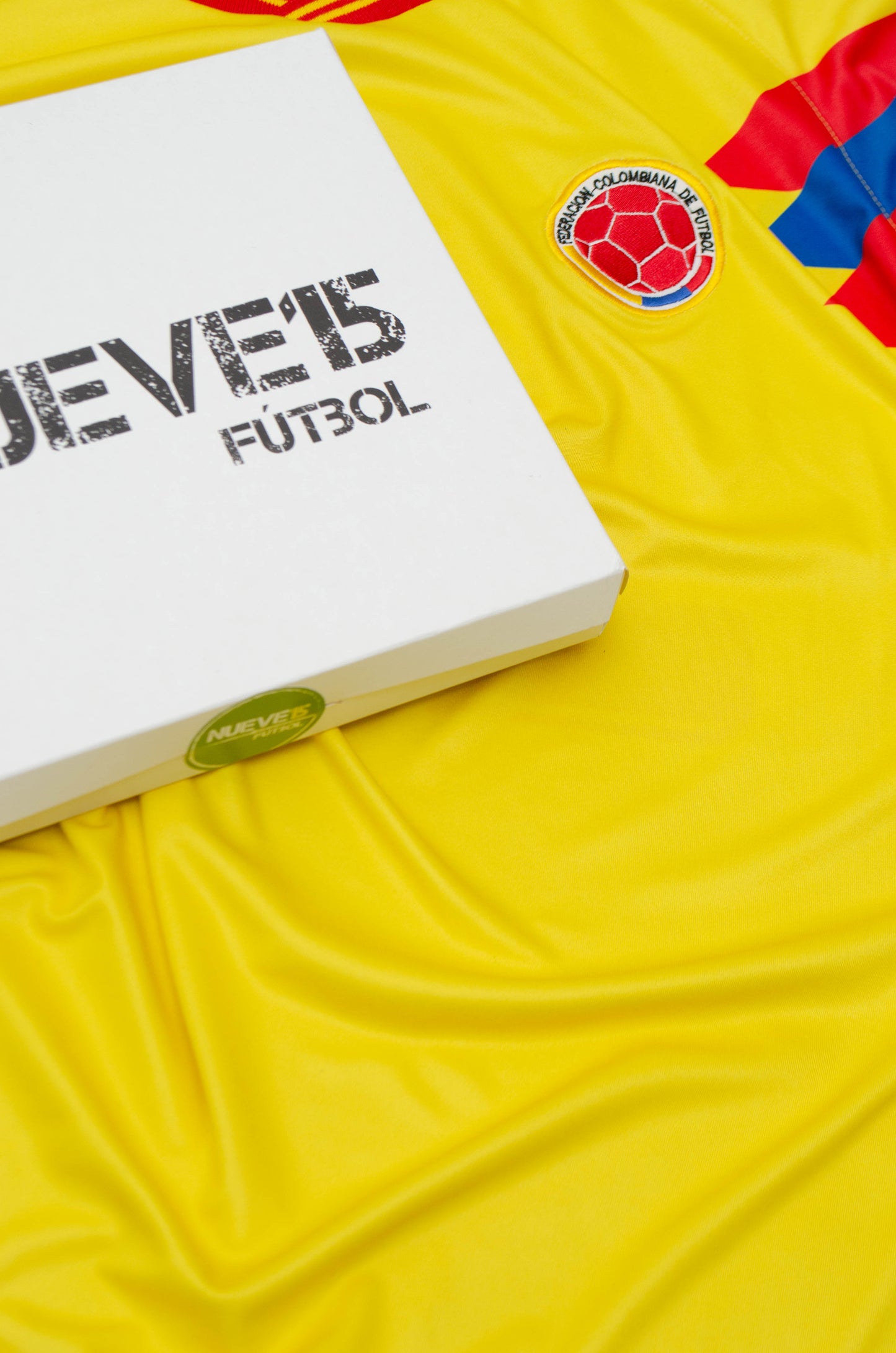 Camiseta Colombia 1990 Amarilla