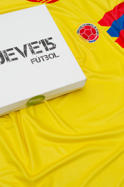 Camiseta Colombia 1990 Amarilla