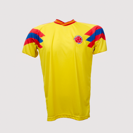 Camiseta Colombia 1990 Amarilla