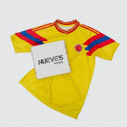 Camiseta Colombia 1990 Amarilla