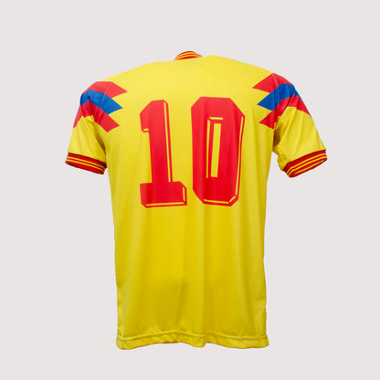 Camiseta Colombia 1990 Amarilla