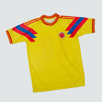 Camiseta Colombia 1990 Amarilla